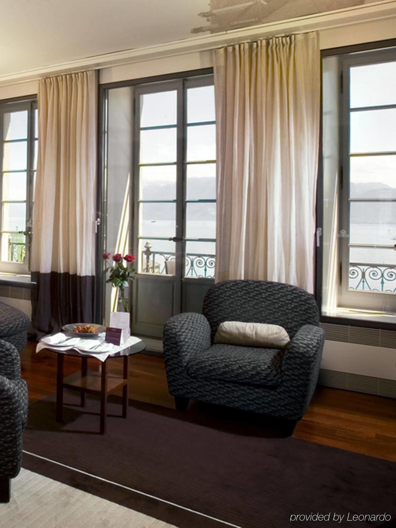 Hotel Angleterre Lozanna Wnętrze zdjęcie